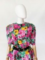Francuska sukienka vintage 80's