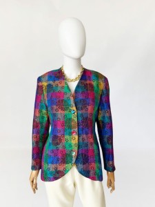 Emanuel Zoo kolorowa marynarka vintage