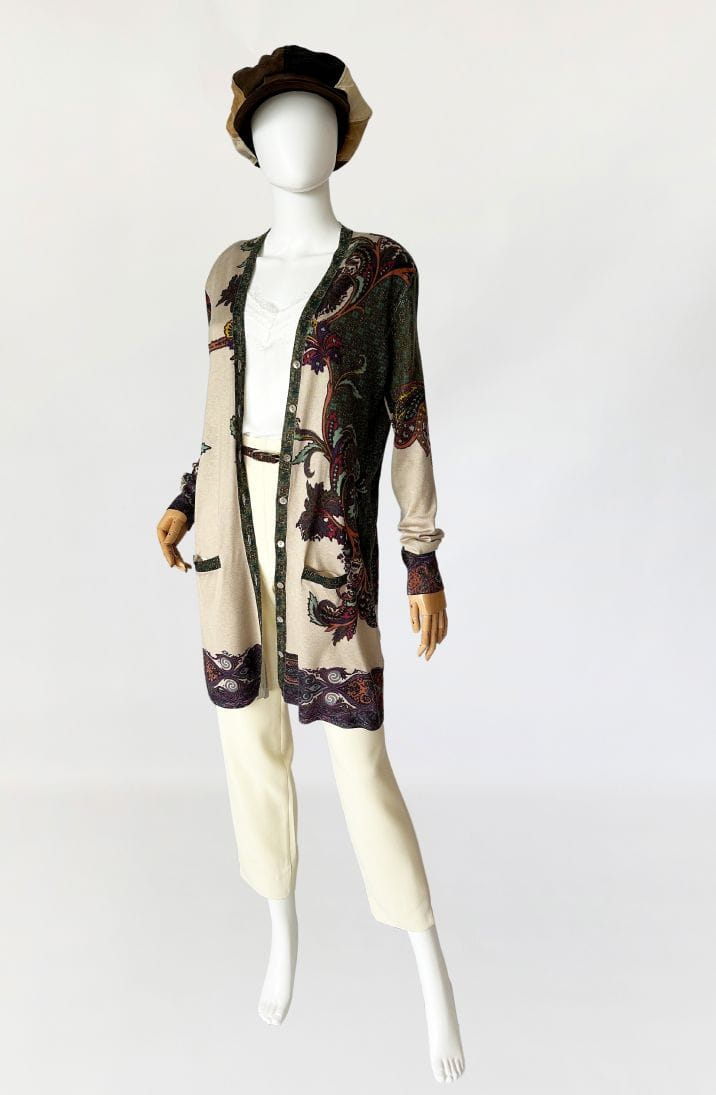 Etro kardigan jedwab&kaszmir