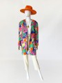 Jean Claire marynarka vintage multicolor