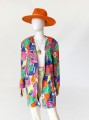 Jean Claire marynarka vintage multicolor