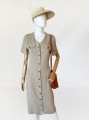 Halston rozpinana sukienka vintage