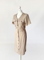 Halston rozpinana sukienka vintage