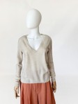 Massimo Dutti kaszmirowy minimalistyczny sweter 