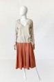 Massimo Dutti kaszmirowy minimalistyczny sweter