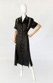 Haftowana maxi sukienka z ramii vintage