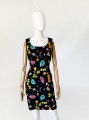 Sukienka vintage 90's owocowe wzory