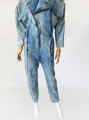 Jeansowy kombinezon vintage 80's