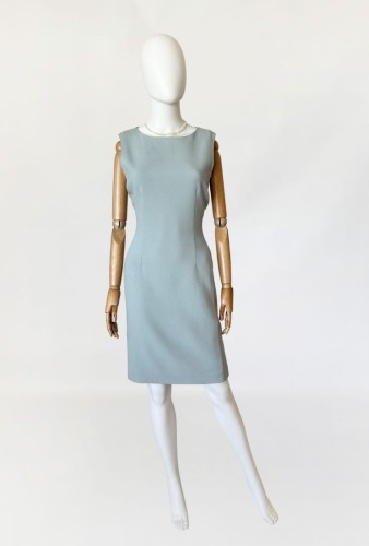 Sportmax minimalistyczna wełniana sukienka