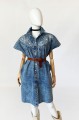 Jeansowa sukienka vintage 80's