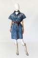 Jeansowa sukienka vintage 80's
