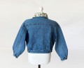 Krótka jeansowa kurtka vintage 80's/90's