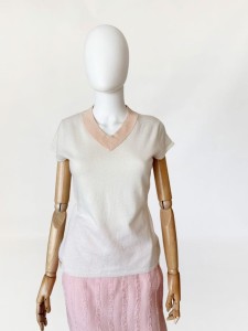 Minimalistyczny sweter z kaszmiru