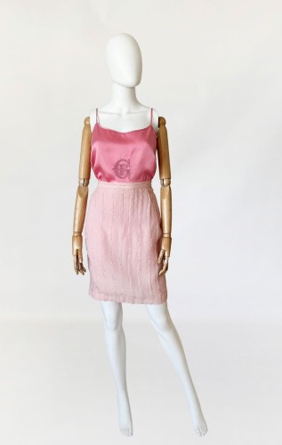 Genny jedwabna spódnica vintage