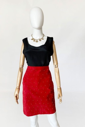 Minimalistyczny jedwabny top