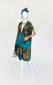 Długa jedwabna narzutka / kimono
