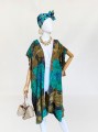 Długa jedwabna narzutka / kimono