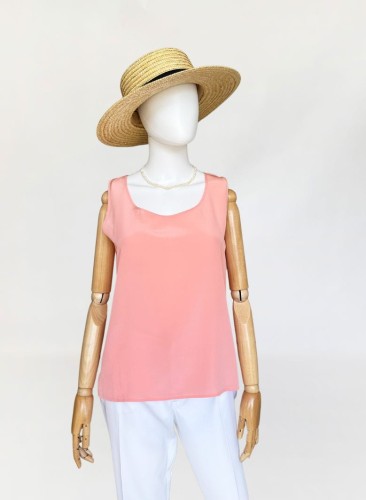 Jedwabny klasyczny top