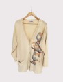 Iceberg kardigan vintage haftowany