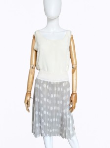 Jedwabny klasyczny top