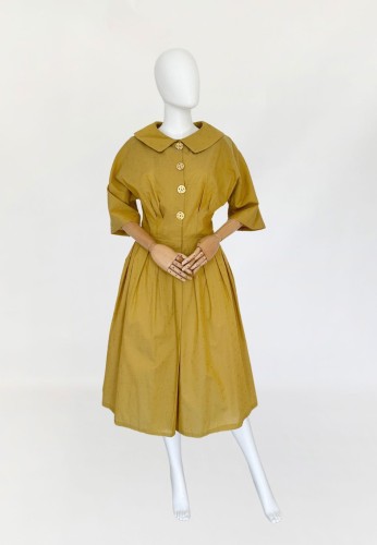 Rozkloszowana sukienka vintage 50's
