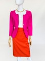 Georges Rech żakiet vintage magenta