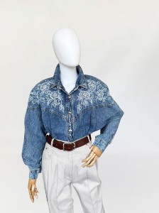 Jeansowa koszula vintage 80's 