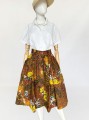 Rozkloszowana spódnica vintage