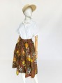Rozkloszowana spódnica vintage