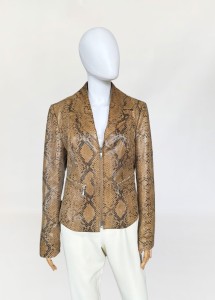 Elegance Paris skórzana kurtka vintage