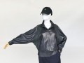 Skórzana kurtka nietoperz vintage 80's