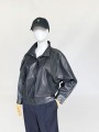 Skórzana kurtka nietoperz vintage 80's