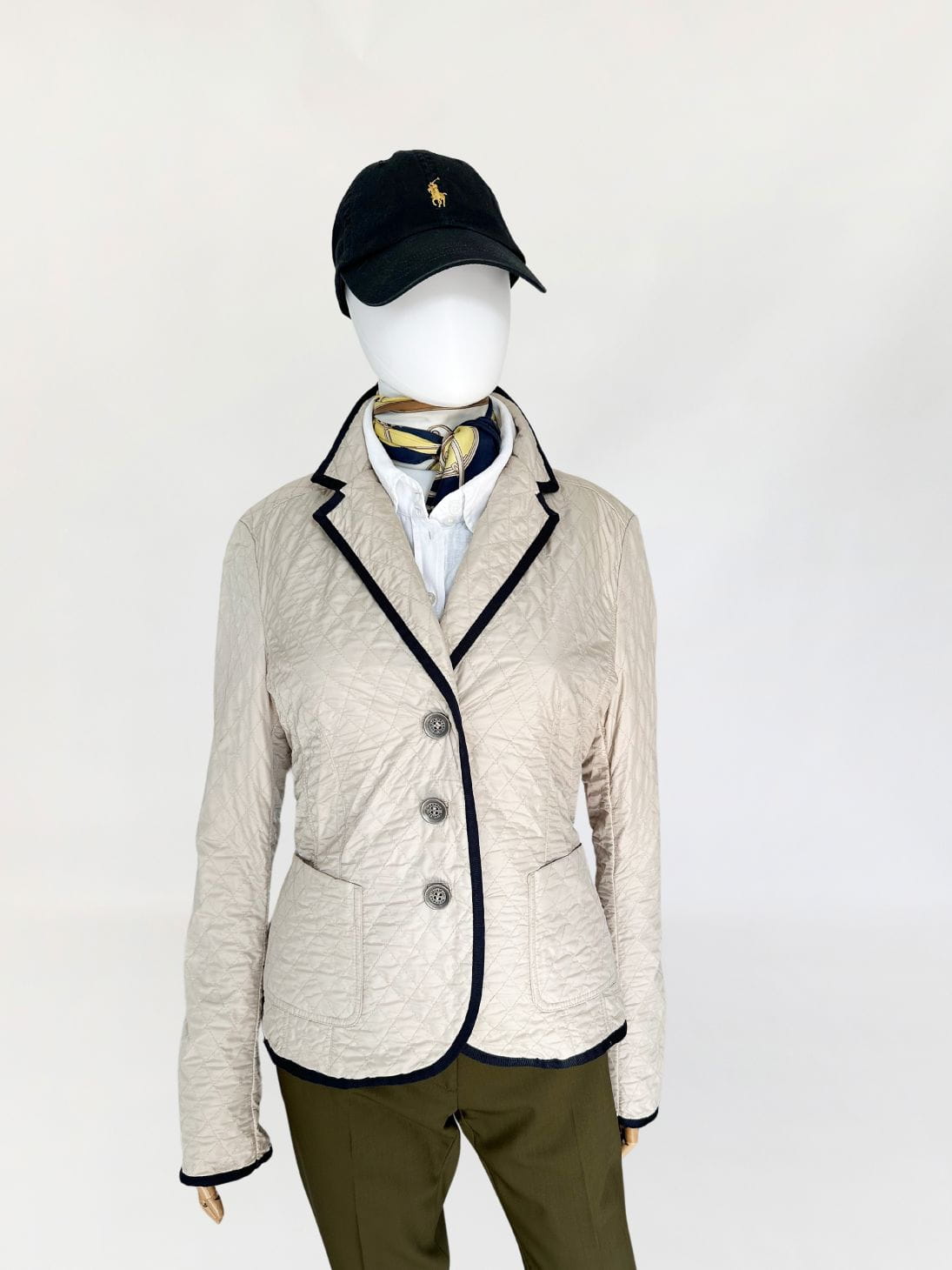 Max Mara pikowana kurtka na jesień