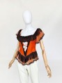 Gorset z frędzlami vintage 50's