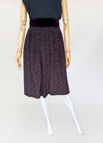 Pancaldi&amp;B jedwabna spódnica vintage