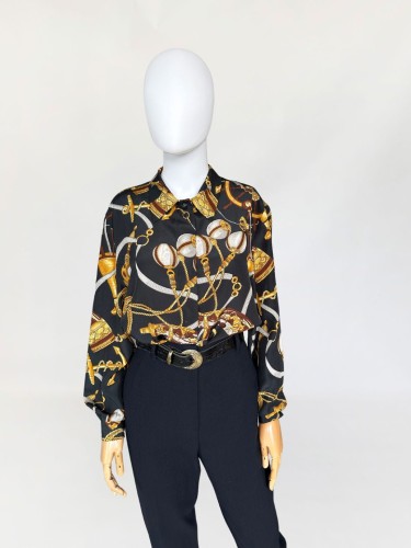 Włoska koszula jeździeckie wzory