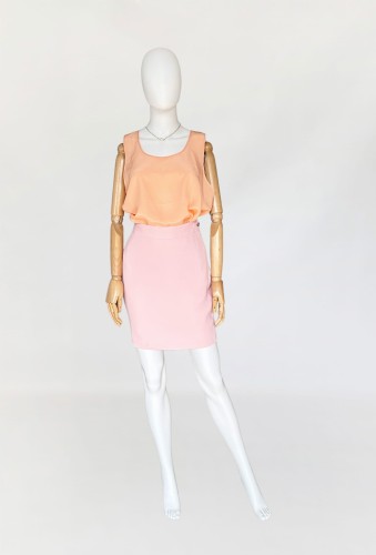 Jedwabny klasyczny top