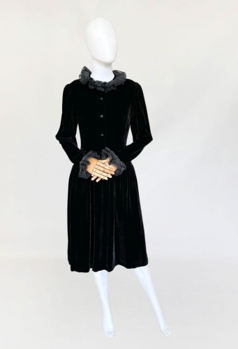 Oscar de la Renta sukienka vintage 80's z jedwabiem