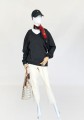 Trussardi sweter wełna szetlandzka