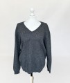 Trussardi sweter wełna szetlandzka