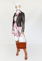 Sukienka we wzory vintage 60's/70's