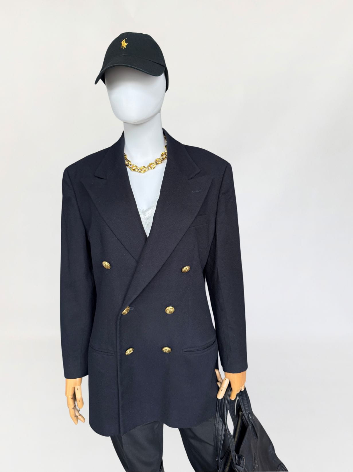 Ralph Lauren marynarka wełna z kaszmirem vintage old money