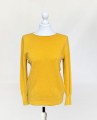 Musztardowy sweter 100% kaszmir