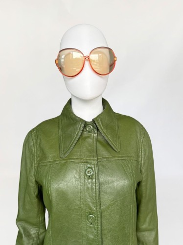 Skórzana kurtka vintage 70's