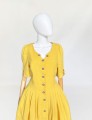 Austriacka maxi sukienka vintage