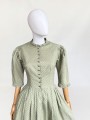Austriacka sukienka vintage w drobne wzory