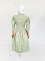 Austriacka sukienka vintage w drobne wzory