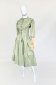 Austriacka sukienka vintage w drobne wzory