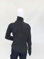 Gruby włoski sweter vintage 100% kaszmir