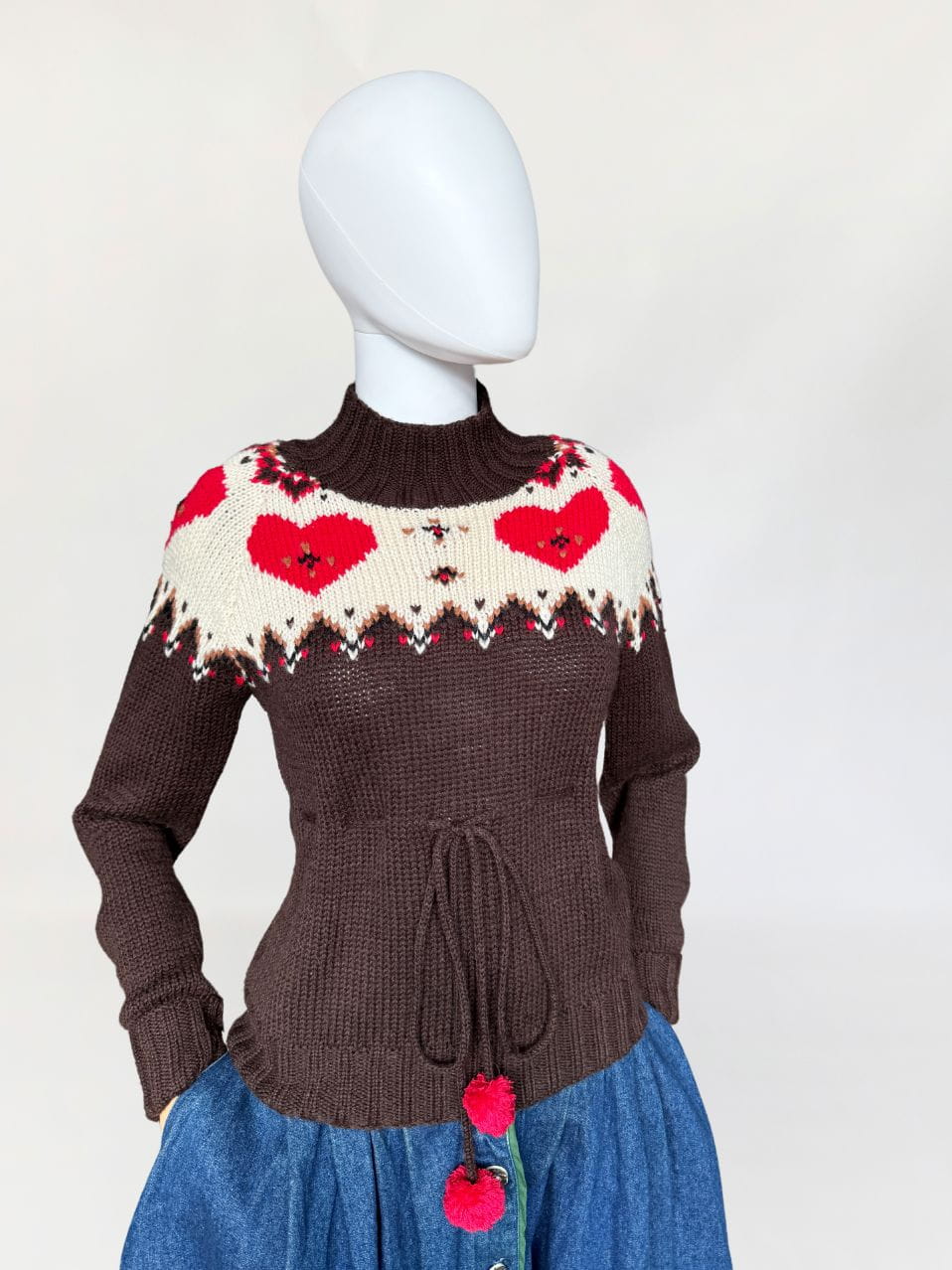 La Petite Française sweter serca